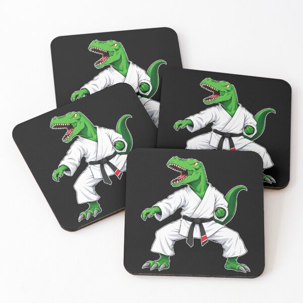 Item preview, Fierce T Rex Martial Artist Karate Dinosaur designed and sold by Moizento.