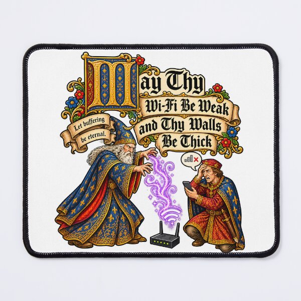 Item preview, Weak Wi Fi Thick Walls designed and sold by aistrokeofart.