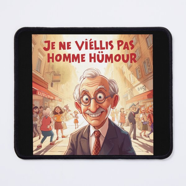 Item preview, Je Ne Vieillis Pas Homme Humour Cadeau Anniversaire STICKER designed and sold by ELK20.