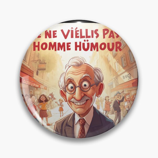 Item preview, Je Ne Vieillis Pas Homme Humour Cadeau Anniversaire STICKER designed and sold by ELK20.