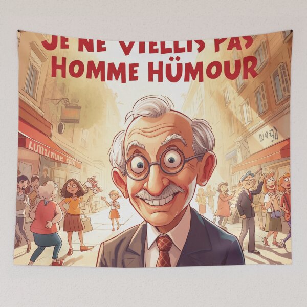 Item preview, Je Ne Vieillis Pas Homme Humour Cadeau Anniversaire STICKER designed and sold by ELK20.