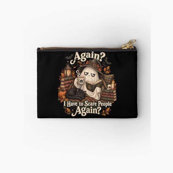Item preview, Again? I Have to Scare People Again? – Funny Ghost designed and sold by Scarlett-Goods.
