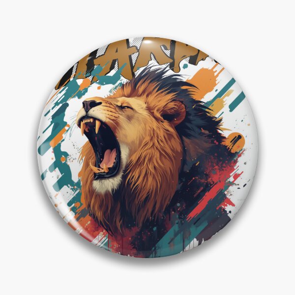 Item preview, itarum lion graphic design designed and sold by ZrnzoDesign.