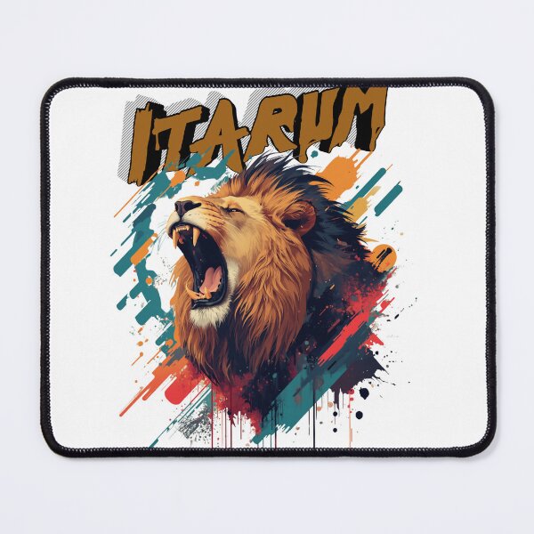 Item preview, itarum lion graphic design designed and sold by ZrnzoDesign.