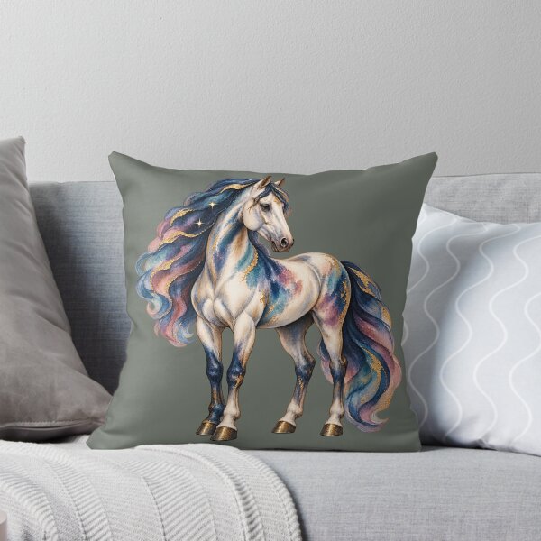 Item preview, Nebula Horse Celestial Watercolor Art designed and sold by  MAD's Recreation Studio.