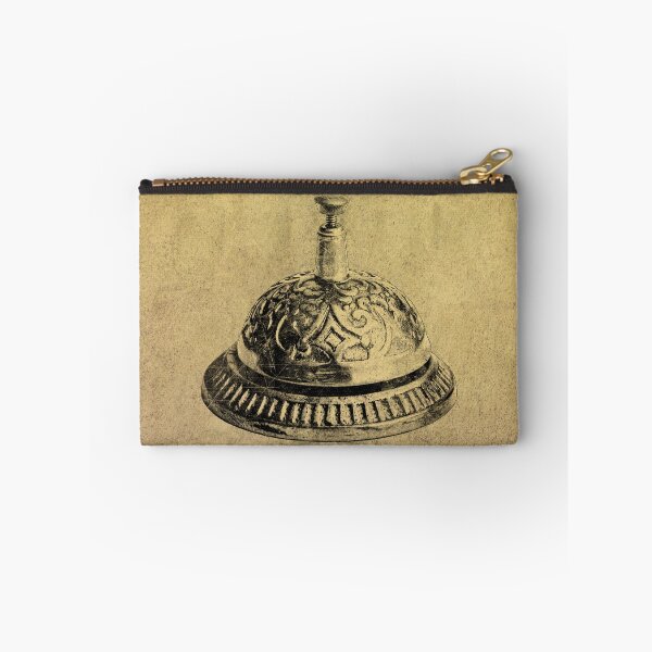 Item preview, Ornate Antique Brass Call Bell Yellow designed and sold by Ghoul Enterprises.
