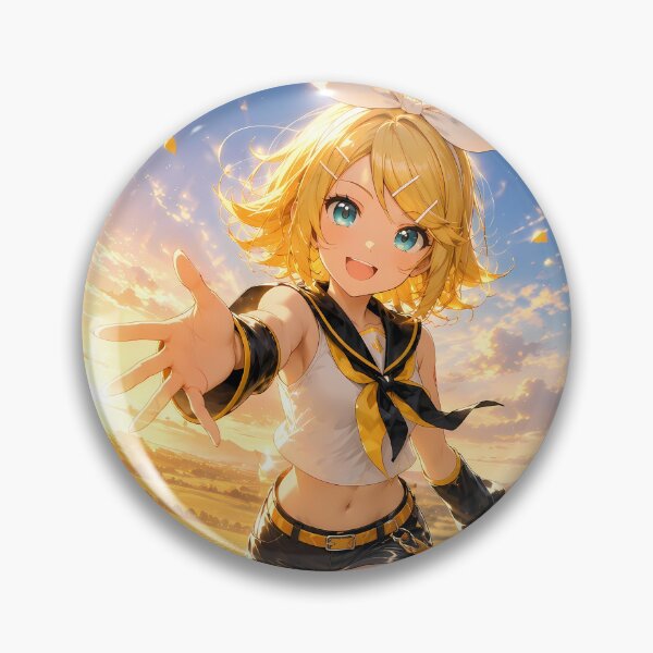 Item preview, Kagamine Rin Vocaloid Golden Sunflower Field Adventure designed and sold by mildaclairmo.