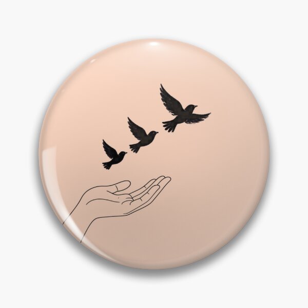 Item preview, Let Them – Hand Releasing Birds designed and sold by zmsl.