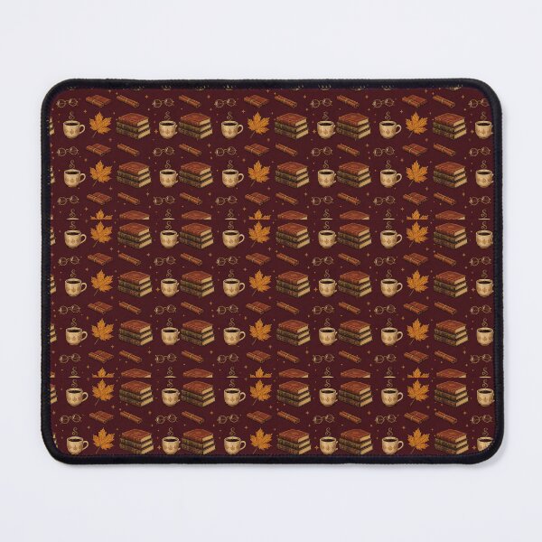 Item preview, Cozy Autumn Reading Books And Coffee Seamless Pattern designed and sold by Créative touche .