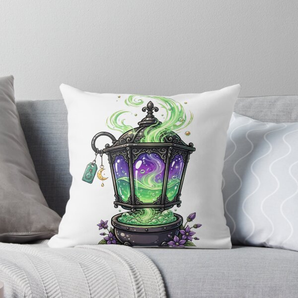 Item preview, Bubbling Potion Lantern Halloween Gift designed and sold by LunaGlow Studio.