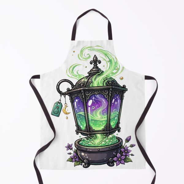 Item preview, Bubbling Potion Lantern Halloween Gift designed and sold by LunaGlow Studio.