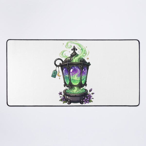 Item preview, Bubbling Potion Lantern Halloween Gift designed and sold by LunaGlow Studio.