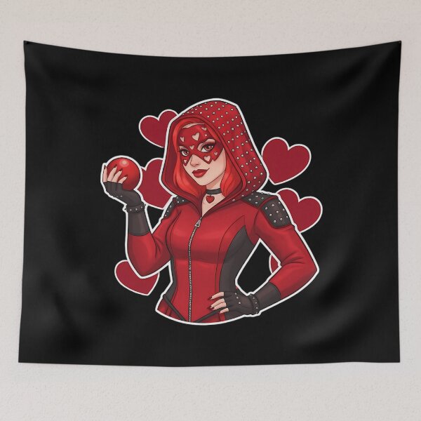 Item preview, Red Rebel Vandalism - Descendants 4 Rise Of Red Fan Art designed and sold by BillyeHerr.