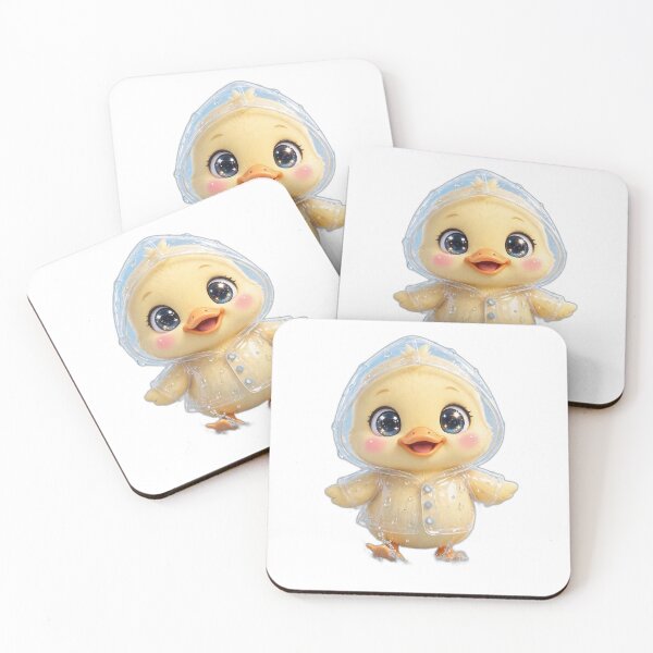 Item preview, Puddles the Kawaii Duck designed and sold by PirateDee.