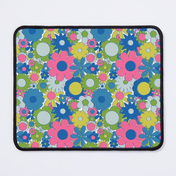 Item preview, Funky Daisy Floral in Neon designed and sold by YesterdayColl.