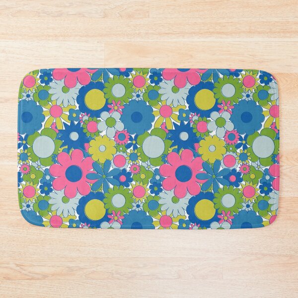 Item preview, Funky Daisy Floral in Neon designed and sold by YesterdayColl.