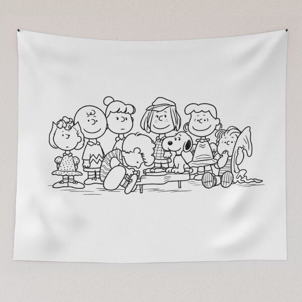 Item preview, Snoopy and his friends designed and sold by Oldvan08.