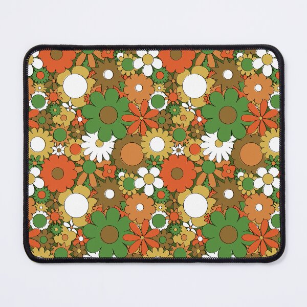 Item preview, Funky Daisy Floral in Harvest designed and sold by YesterdayColl.