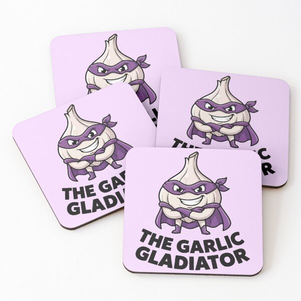 Item preview, The Garlic Gladiator designed and sold by Amir Faysal.