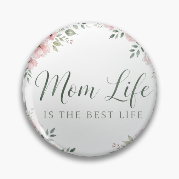 Item preview, Mom Life Is The Best Life Shirt, Floral Wreath Mother's Day T-Shirt designed and sold by AdliUltra.