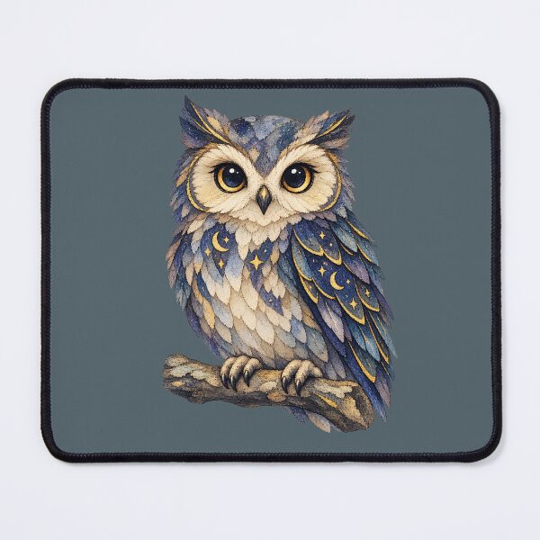 Item preview, Celestial Owl with Jewel-Toned Wings designed and sold by MAD's Recreation Studio.
