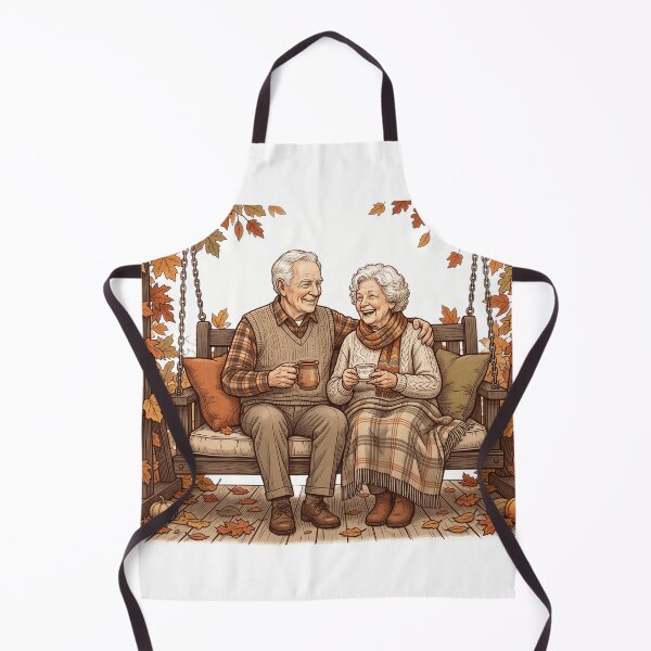 Item preview, Grandparents Sitting On A Porch Swing - Nostalgic Design designed and sold by larbimalki.