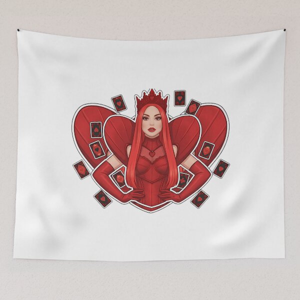 Artikelvorschau, Queen Of Hearts – Descendants: The Rise Of Red Royal Design entworfen und verkauft von BillyeHerr.