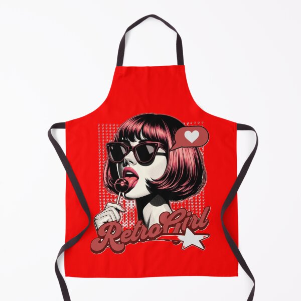 Item preview, Retro Girl Pop Art | Vintage Comic Aesthetic & Lollipop designed and sold by DaniStone22.
