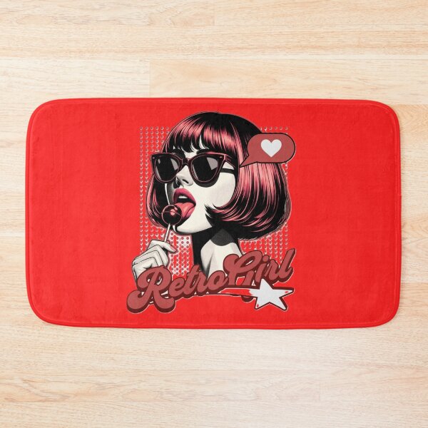 Item preview, Retro Girl Pop Art | Vintage Comic Aesthetic & Lollipop designed and sold by DaniStone22.