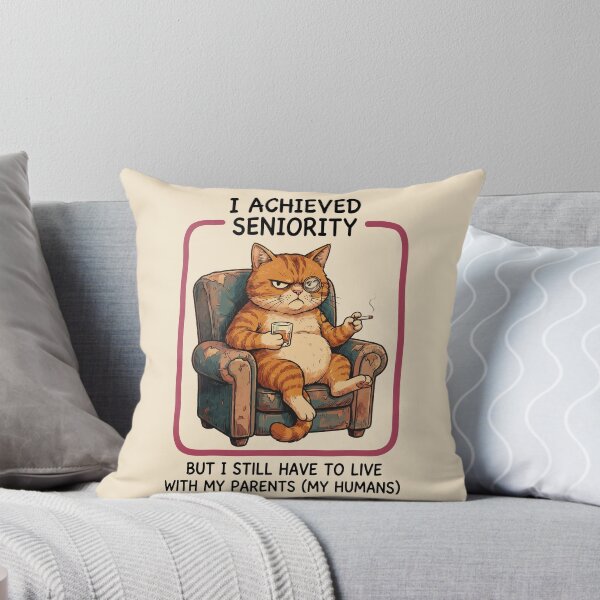 Item preview, Seniority Cat designed and sold by Amir Faysal.
