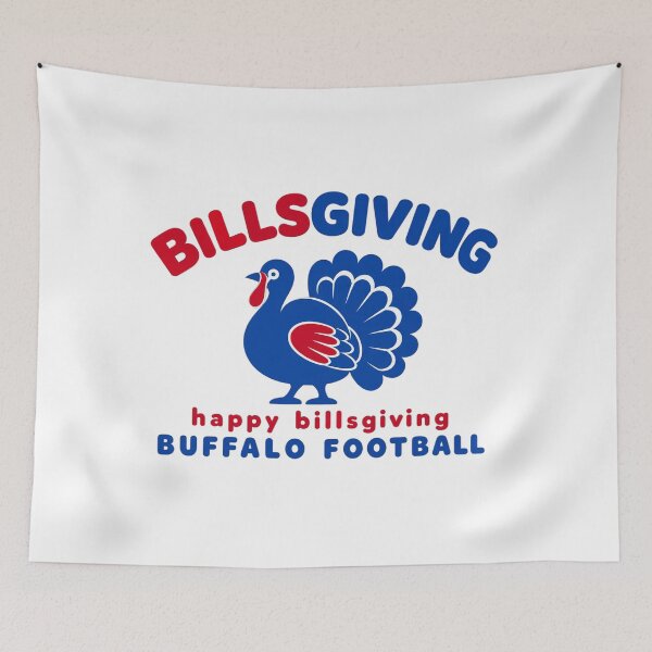 Item preview, Happy Billsgiving Buffalo Football Turkey Graphic designed and sold by YAWO-PAE.