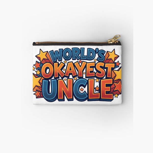 Item preview, Typography World's Okayest Uncle Bold Humorous - Humor Design designed and sold by larbimalki.