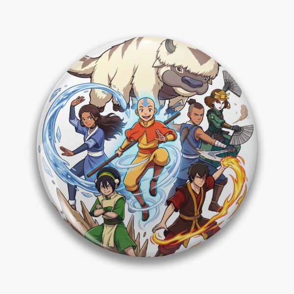 Item preview, Avatar The Last Airbender - Team Avatar Heroes designed and sold by GEODES STUDIO.