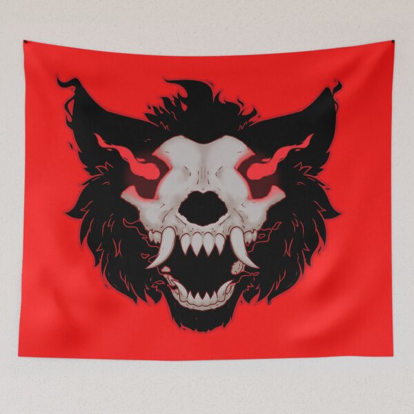 Item preview, Wolf Skull designed and sold by Vampirebunnystu.