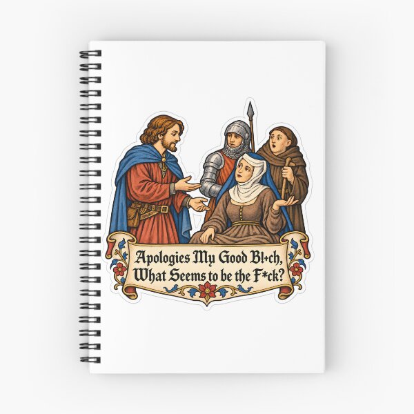 Item preview, Medieval Apology Gone Wrong designed and sold by aistrokeofart.