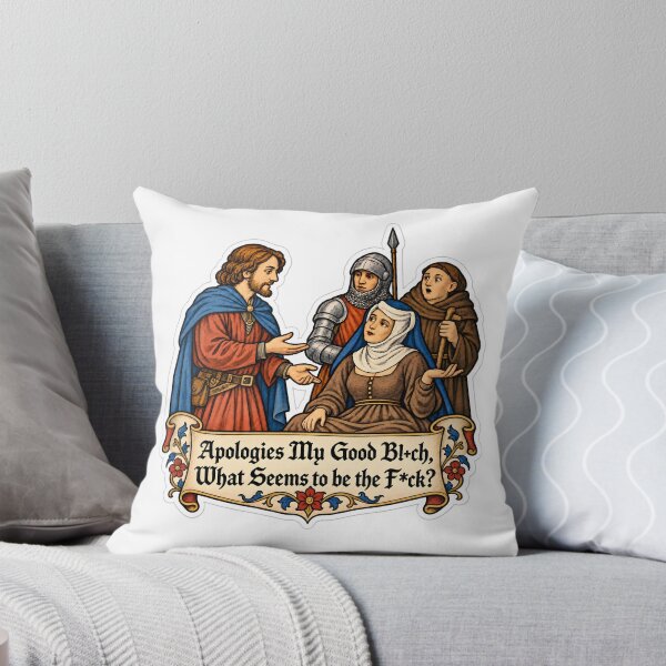 Item preview, Medieval Apology Gone Wrong designed and sold by aistrokeofart.