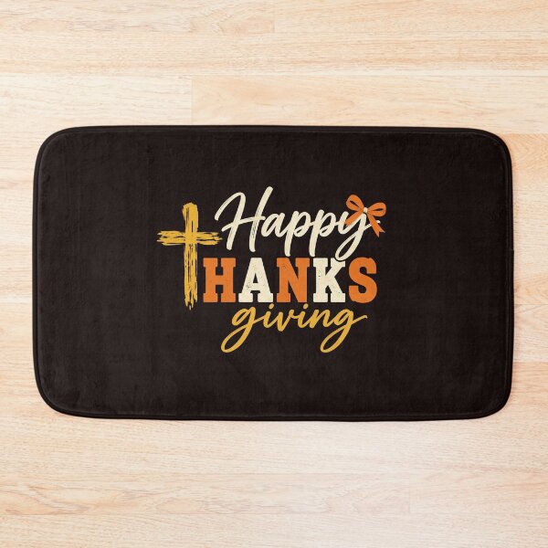 Item preview, Happy Thanksgiving Cross Christian Faith Retro Graphic designed and sold by YAWO-PAE.
