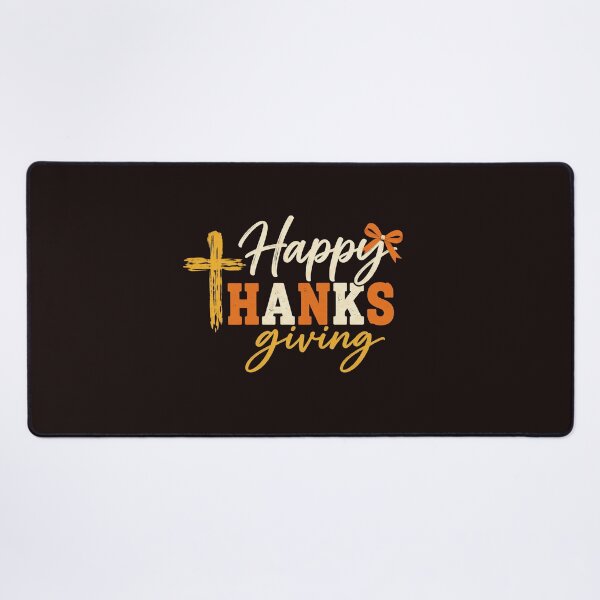 Item preview, Happy Thanksgiving Cross Christian Faith Retro Graphic designed and sold by YAWO-PAE.
