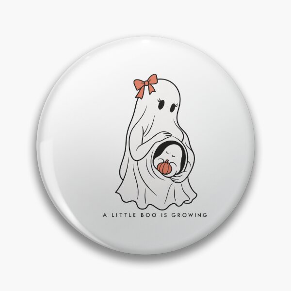 Item preview, A Little Boo Is Growing - Halloween Pregnancy Ghost designed and sold by AMICO77.