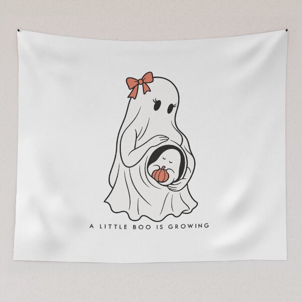 Item preview, A Little Boo Is Growing - Halloween Pregnancy Ghost designed and sold by AMICO77.