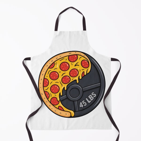 Item preview, Pizza & Fitness Yin Yang designed and sold by wingoo22.