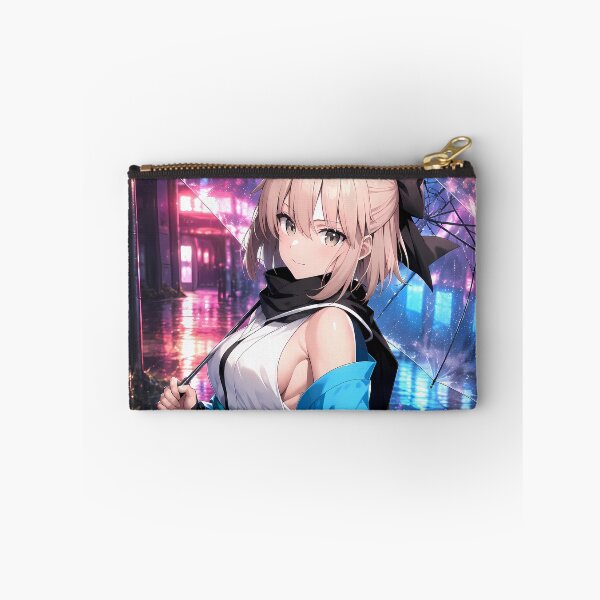 Item preview, Okita Souji Fate Grand Order Neon Rain Night designed and sold by mildaclairmo.