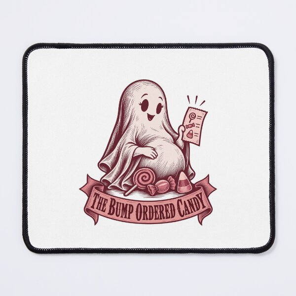 Item preview, The Bump Ordered Candy - Funny Pregnant Halloween Ghost designed and sold by AMICO77.