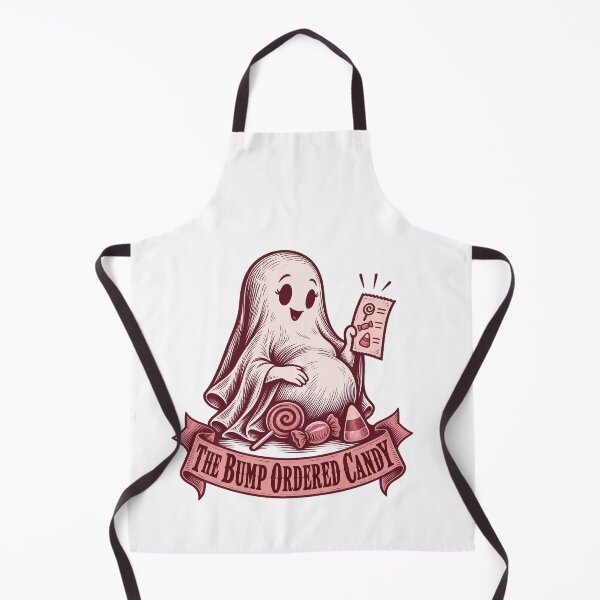 Item preview, The Bump Ordered Candy - Funny Pregnant Halloween Ghost designed and sold by AMICO77.