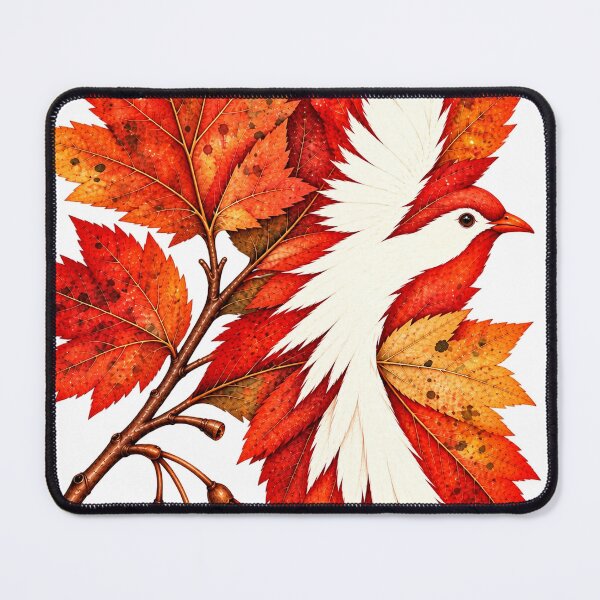 Item preview, Wings of Autumn | Hidden Bird Autumn Leaf Art | Norvian designed and sold by Norvian.
