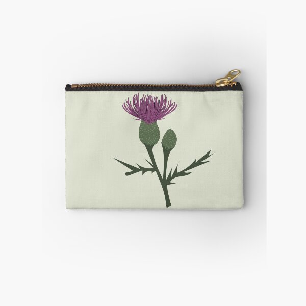 Item preview, Thistle on Soft Green Plaid designed and sold by jehb.creative.