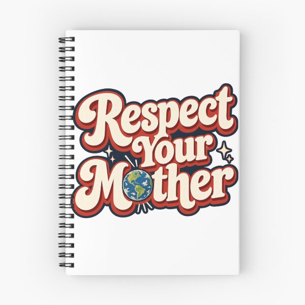 Item preview, Respect Your Mother Earth – Retro Nature & Environmental Awareness T-Shirt designed and sold by mik lor.