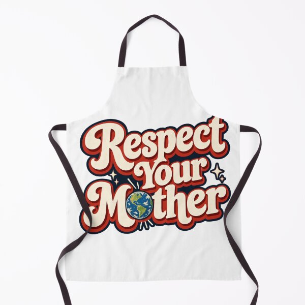 Item preview, Respect Your Mother Earth – Retro Nature & Environmental Awareness T-Shirt designed and sold by mik lor.
