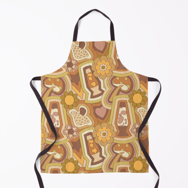 Item preview, Psychedelic 60's Nostalgia in Neutral Goldenrod designed and sold by YesterdayColl.