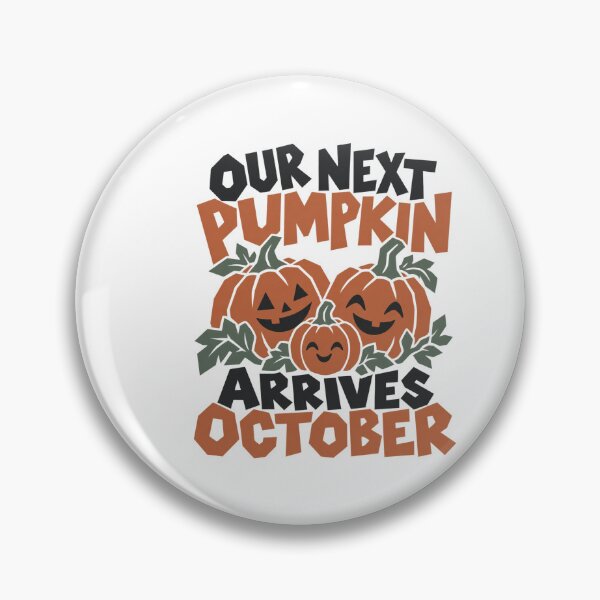 Item preview, Our Next Pumpkin Arrives October - Pregnancy Announcement designed and sold by AMICO77.